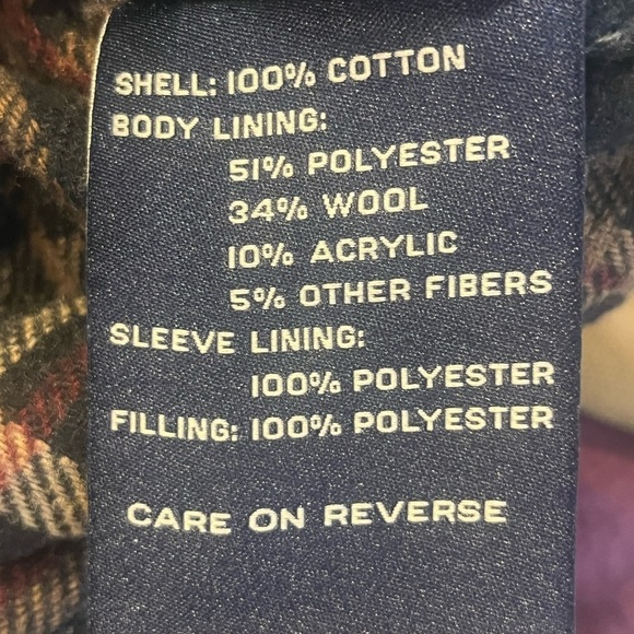 G.H. BASS Tan Flannel Lined Field Jacket - Picture 7 of 8